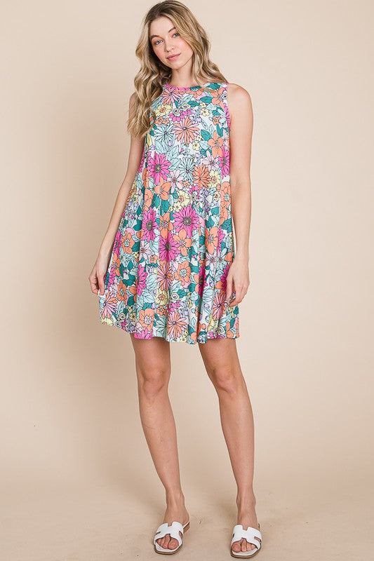 June Floral Dress